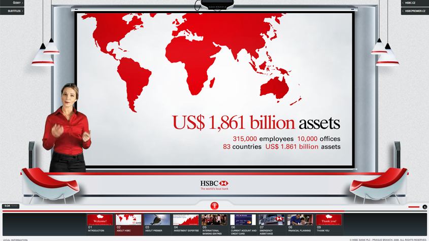 Microsite pro HSBC